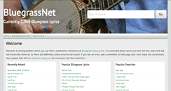 Desktop Screenshot of bluegrassnet.com
