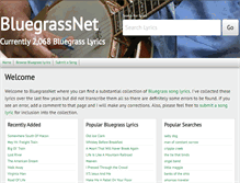 Tablet Screenshot of bluegrassnet.com